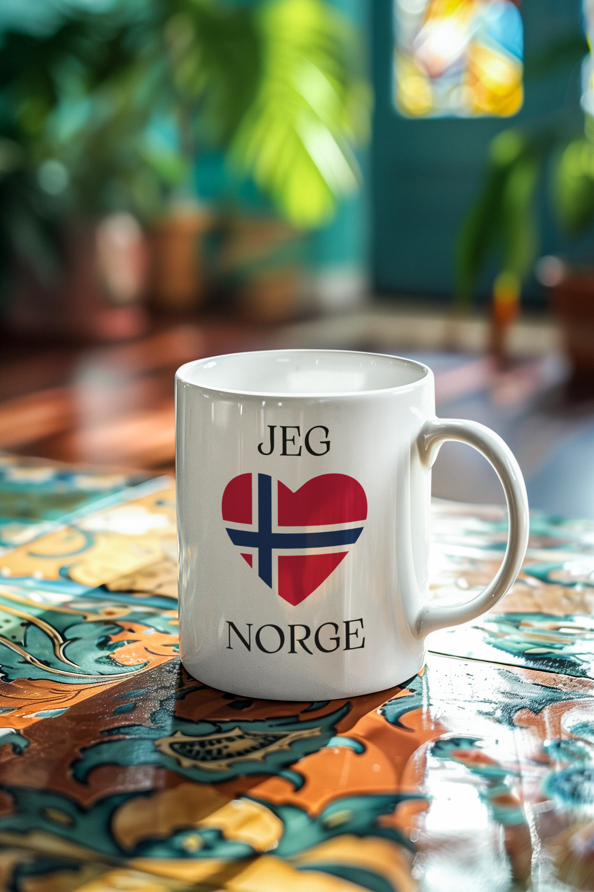 Taza NORWAY LOVE